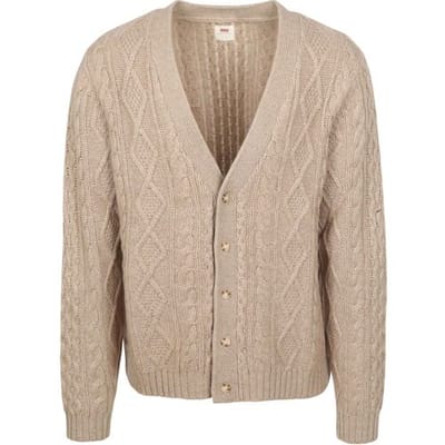 Levi's Original Cardigan Valencia Beige - Maat M - Heren