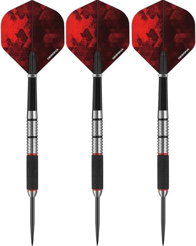 V2 Darts Set 27g met Stalen Tip en Accessoires