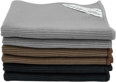 Barista Doekjes Set – 6 Stuks – Microvezeldoekjes – Espressomachine - Barista Essentials