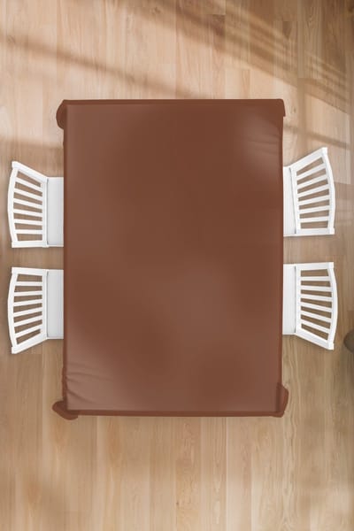 Tafelkleed - Tafellaken - 130x200 cm - Bruin - Donker - Kleuren - Binnen en Buiten