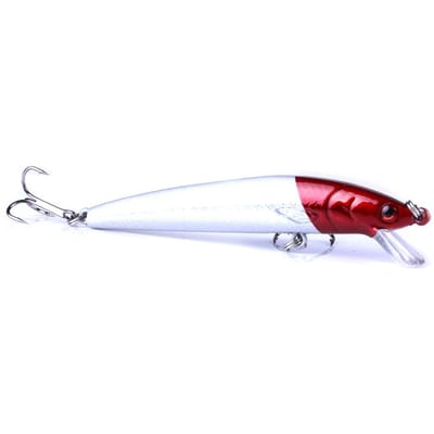 1pc 9.5CM-8.5G HENGJIA 10 couleurs Wobbler méné leurre de pêche bionique bar brochet appât