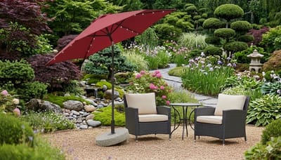 Tuinparasol Bellavero 1,4 x 2,1 m – Rechteckige LED Parasol met Zonne-energie, 30° Kantelbaar, UV-Bescherming, Polyester 180 g/m² – Grijs, Beige, Rood, Groen – Ideaal voor Terras, Tuin, Café en Str...