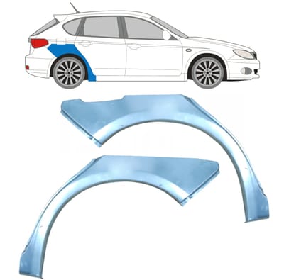 Reparatiepaneel achterspatbord voor Subaru Impreza GH GR 2007-2013