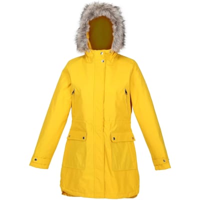 Regatta Dames/Dames Sabinka parka met bontrand (Zonsondergang)