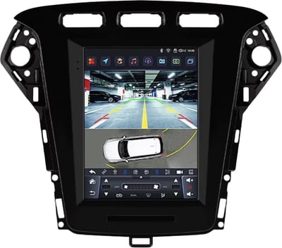 Autoradio met bluetooth - Carplay - Voor Ford Mondeo Mk4/ Galaxy A/C (2011-2013) - Geschikt voor Apple en Android - Stereo - Navigatie - Navigatiesysteem auto