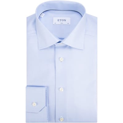 Eton Slim fit overhemd met lange mouwen