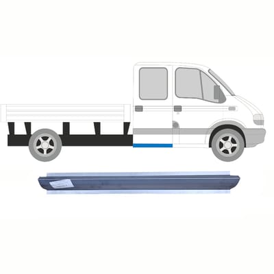 Reparatie dorpel voor Renault Master 1998-2010 / Links = Rechts