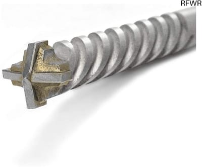 RFWR® Cilindrische Viersnedige Muurboor 6 mm - Voor Beton, Steen en Metselwerk