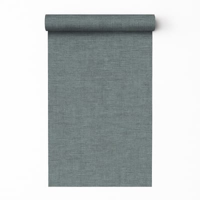 Dutch Wallcoverings - Renaissance - Natural Weave Charcoal - Vliesbehang - 10m x 53cm - RE521046