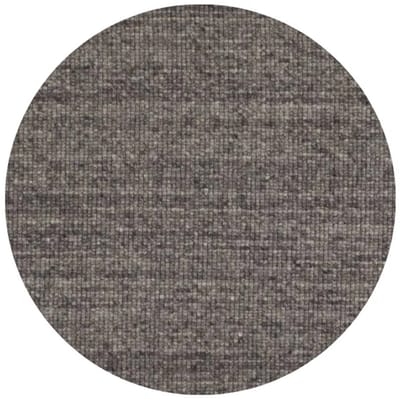 DÉJA Living Vloerkleed Rond Ø300cm - Laagpolig Grijs Wol - Bela