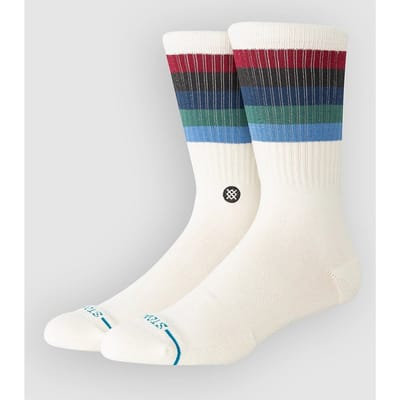 Stance heren casual sokken maliboo crew wit