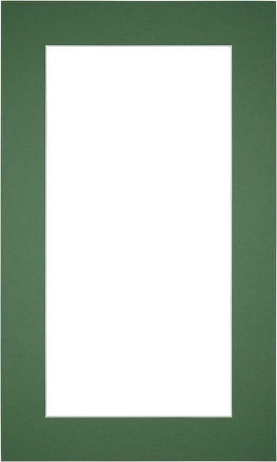 Passe-Partout Fotomaat 20x40 cm - Lijstmaat 30x50 cm - Groen Bos - Museumkarton - Fotolijst niet inbegrepen