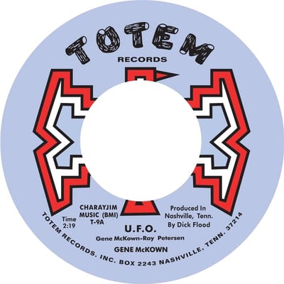 Gene McKown - U.F.O./Happy As A Lark (7" Single)