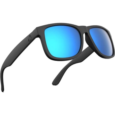 JULI Lunettes de Soleil à Verres Polarisés Hommes et Femmes Protection UV 400 Lunettes de Soleil Rectangulaires Conduite Course à Pied Pêche Lunettes Homme 8806 XXL