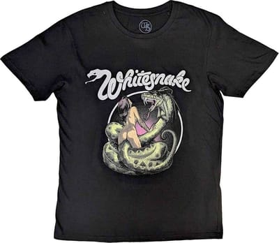 Whitesnake - Love Hunter Heren T-shirt - S - Zwart