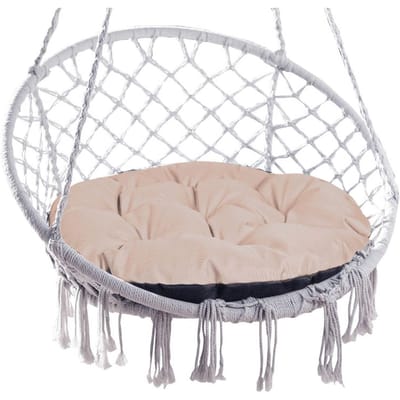 AIO FACTORY - Hangstoelkussen - Cappuccino - 65 cm - Waterdicht
