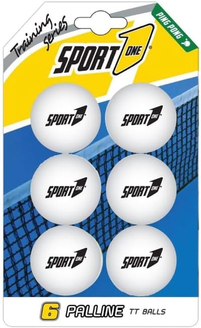 Tafeltennis Ballen - Sport Ballen - Wedstrijd Spelen - Kunststof Constructie - 6 Stuks - Veelkleurig