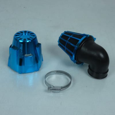 luchtfilter conus Ø37mm 90° polini 203.0117 voor dellorto carburateur type phbg motor scooter
