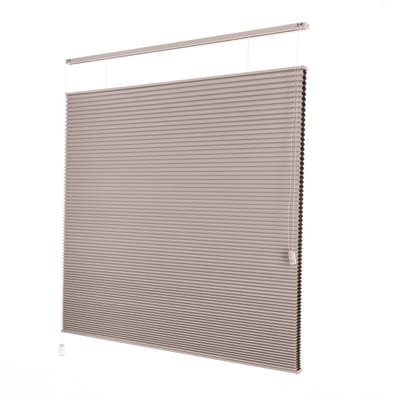 Dutchblinds - Plisségordijnen - verduisterend - Sand - 40 x 175 cm - Raamdecoratie op maat