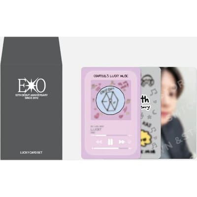 EXO - [13e anniversaire MD] CARTE CHANCEUSE Random white