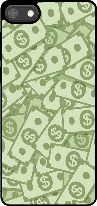Smartphonica Telefoonhoesje Geschikt voor Huawei Y5 (2018) met Geld Opdruk - TPU Backcover Case With Money Design geschikt voor Huawei Y5 (2018)