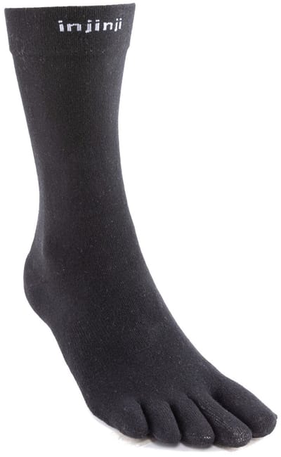 Injinji Teensokken Everyday Leightweight Katoen Unisex IS323000 90 Black S=37-40