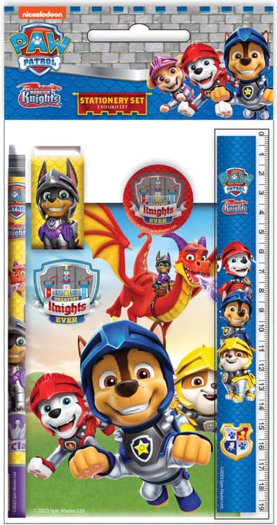 Paw Patrol - schrijfwaren - stationery - set van 5 stuks