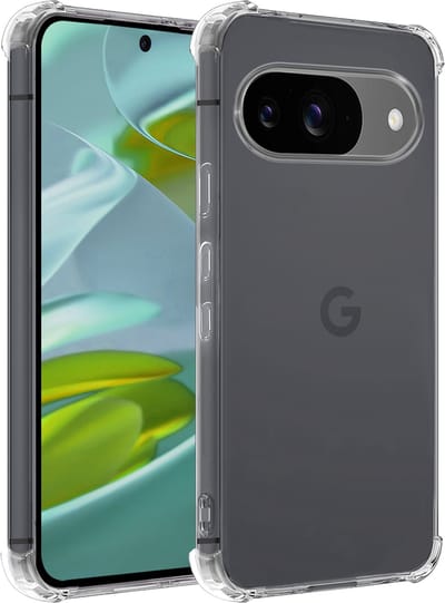 Hoesje - Geschikt voor Google Pixel 10 - Sterk & Shockproof - Siliconen Case - Back Cover - Telefoon Hoes Shock Proof - Telefoonhoesjes - Transparant