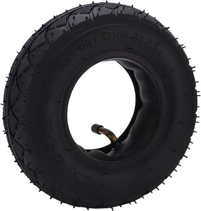 JHUBERS - 2.50-4 binnenband - Duurzaam en comfortabel - Rubber anti-veroudering - Geschikt voor scooter - Verbeterde afdichting - Ideaal voor dagel...