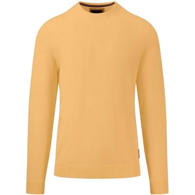 Fynch-Hatton Trui O-Neck Fine Knit Pineapple / male