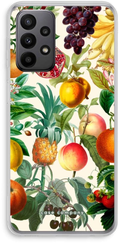 Case Company® - Hoesje geschikt voor Samsung Galaxy A23 hoesje - Classic Flora - Soft Cover Telefoonhoesje - Bescherming aan alle Kanten en Schermrand