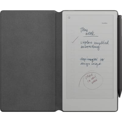 reMarkable Book Folio Grey 7,3" – Hoes voor Paper Pro Move