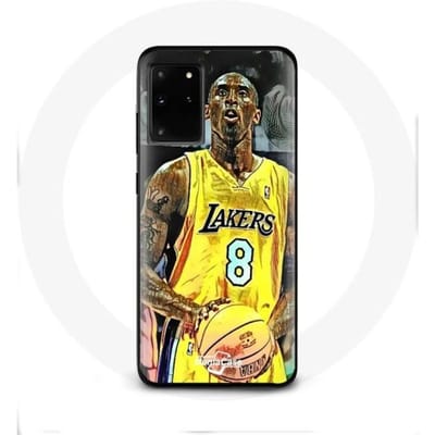 Hoesje voor Samsung Galaxy S11 Plus Kobe Bryant Dunk lakers 8 NBA Zwart