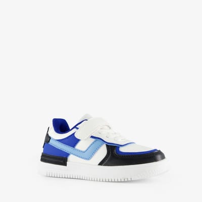 Blue Box jongens sneakers wit blauw - Maat 24 - Uitneembare zool