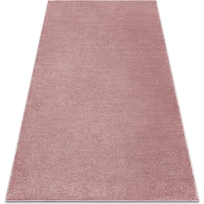 Kleden Rugsx Tapijt SOFTY uniform, enkele kleur roze 60x100 cm
