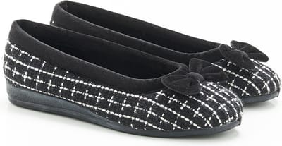 Damart - Thermolactyl pantoffels - Dames - Zwart - 36