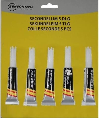 10x Power glue alles lijm / secondelijm 3 gram