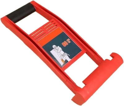 Paneeldrager Hout - Gipsplaat Lifter - Materiaal Verplaatsen - Antislip Handvat - 80 kg Draagkracht - Grijs