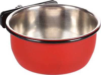 Flamingo Avaro - Eet- En Drinkpot Knaagdier;vogel - Eet- Drinkpot Avaro Moer 10cm Rood/ Zwart 290ml - 1st