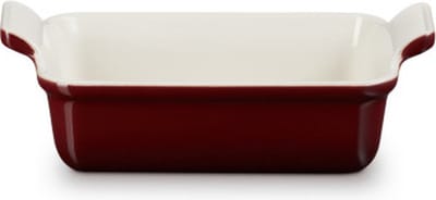 Le Creuset Ovenschaal 19 cm - 1,1 L - Aardewerk - Garnet - Rechthoek