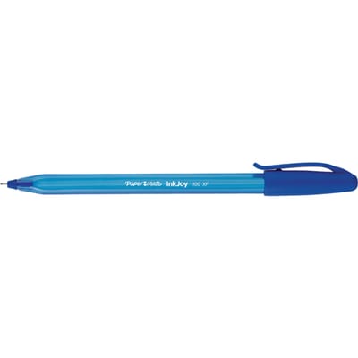 Paper Mate InkJoy 100ST Ballpoint Pens | Ultra Fine Point (0.5 mm) | Blue | 50 Count