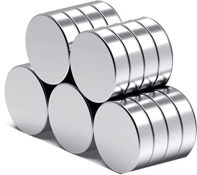 Vt products - Kantoormagneten - Ronde Magneten - Perfect voor Thuis en Kantoor - 3mm x 12mm - Magnetische Push-pins - Geschikt voor DIY Projecten en S