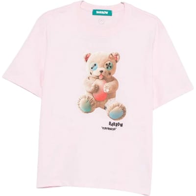 T-shirt unisex Barrow - jersey t-shirt unisex - roze