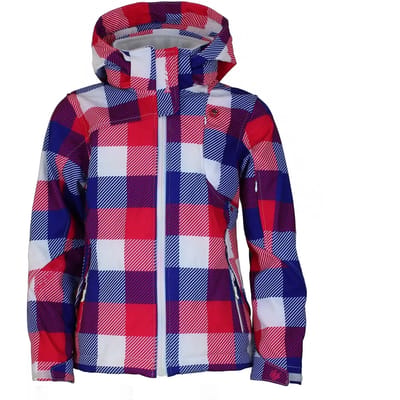 Meisjes softshell jas met print Peak Mountain Gaveny