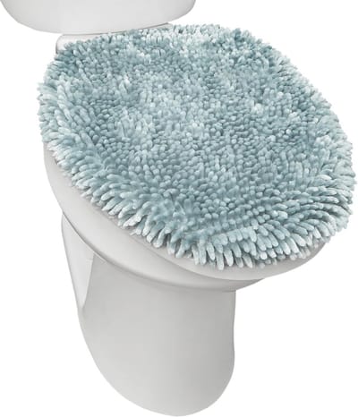Luxe Badkamer Toilet Brilhoes - Zacht Chenille Kleed - Geschikt voor Standaard Toiletten