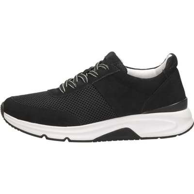 Gabor Rollingsoft Sneakers zwart Imitatieleer