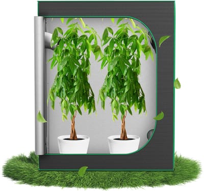 Kweektent voor binnen kweekkast lichtdichte en waterdichte plantentent kweektent binnen kweektent kweektent - 120x60x150cm