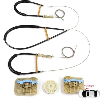 BWR5071 Kit de réparation de lève-vitre Avant Droit pour Q5 SQ5 8R 8RB 2008-2018 5 Portes 8R0837462