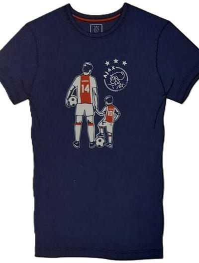 AFC Ajax Amsterdam - T-Shirt - Maat L - Donkerblauw