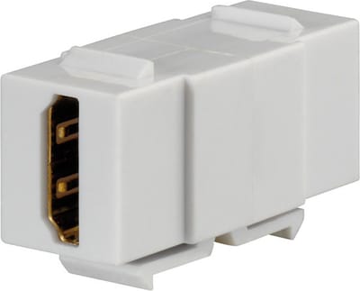 Rutenbeck 17010653 Adapter Bus Zuiver wit 1 stuk(s)